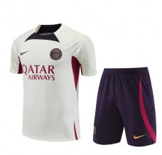 Bambino Paris Saint-Germain Tute Maglia da Allenamento 2023/24 - Shorts Bianco Viola