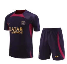 Bambino Paris Saint-Germain Tute Maglia da Allenamento 2023/24 - Shorts Viola Bambino Paris Saint-Germain Tute Maglia da Allenamento 2023/24 - Shorts Viola