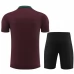 Bambino Paris Saint-Germain Tute Maglia da Allenamento 2024/25 - Shorts Dark Rosso