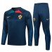 Bambino Portogallo Tute Felpe da Allenamento 2023/24 - 1-4 Zip Blu