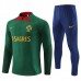 Bambino Portogallo Tute Felpe da Allenamento 2023/24 - 1-4 Zip Verde