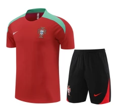 Bambino Portogallo Tute Maglia da Allenamento 2024/25 - Shorts Dark Rosso Bambino Portogallo Tute Maglia da Allenamento 2024/25 - Shorts Dark Rosso