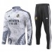 Bambino Real Madrid Tute Felpe da Allenamento 2023/24 - 1-4 Zip Bianco