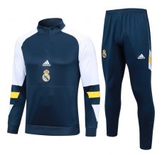 Bambino Real Madrid Tute Felpe da Allenamento 2023/24 - 1-4 Zip Blu