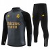 Bambino Real Madrid Tute Felpe da Allenamento 2023/24 - 1-4 Zip Grigio