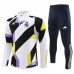 Bambino Real Madrid Tute Felpe da Allenamento 2023/24 - 1-4 Zip Nero Viola