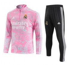 Bambino Real Madrid Tute Felpe da Allenamento 2023/24 - 1-4 Zip Rosa
