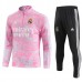 Bambino Real Madrid Tute Felpe da Allenamento 2023/24 - 1-4 Zip Rosa