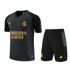 Bambino Real Madrid Tute Maglia da Allenamento 2023/24 - Shorts Grigio