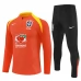 Brasile Tuta Felpa da Allenamento 2025/26 - 1-4 Zip Arancione