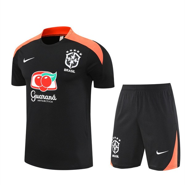 Brasile Tuta Maglia da Allenamento 2025/26 - Shorts Nero Brasile Tuta Maglia da Allenamento 2025/26 - Shorts Nero