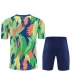 Brasile Tuta Maglia da Allenamento Bambino 2025/26 - Shorts Verde
