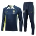Brasile Tute Felpe da Allenamento 2023/24 - 1-4 Zip Blu
