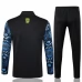 Brasile Tute Felpe da Allenamento 2024/25 - 1-4 Zip Blu