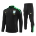 Brasile Tute Felpe da Allenamento 2024/25 - 1-4 Zip Nero