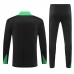 Brasile Tute Felpe da Allenamento Bambino 2024/25 - 1-4 Zip Nero