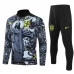 Brasile Tute Felpe da Allenamento Bambino 2024/25 - 1-4 Zip Nero