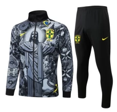 Brasile Tute Giacca da Allenamento 2024/25 - Grigio