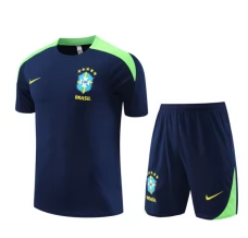 Brasile Tute Maglia da Allenamento 2024/25 - Blu Navy Brasile Tute Maglia da Allenamento 2024/25 - Blu Navy