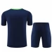 Brasile Tute Maglia da Allenamento Bambino 2024/25 - Shorts Blu Navy