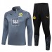 BV Borussia 09 Dortmund Tute Felpe da Allenamento 2023/24 - 1-4 Zip Grigio