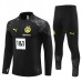 BV Borussia 09 Dortmund Tute Felpe da Allenamento 2023/24 - 1-4 Zip Nero