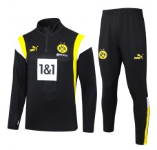 BV Borussia 09 Dortmund Tute Felpe da Allenamento 2023/24 - 1-4 Zip Nero
