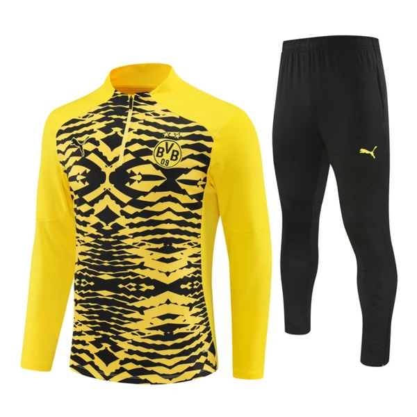 BV Borussia 09 Dortmund Tute Felpe da Allenamento 2024/25 - 1-4 Zip Nero Giallo BV Borussia 09 Dortmund Tute Felpe da Allenamento 2024/25 - 1-4 Zip Nero Giallo