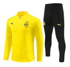 BV Borussia 09 Dortmund Tute Felpe da Allenamento Bambino 2024/25 - 1-4 Zip Giallo