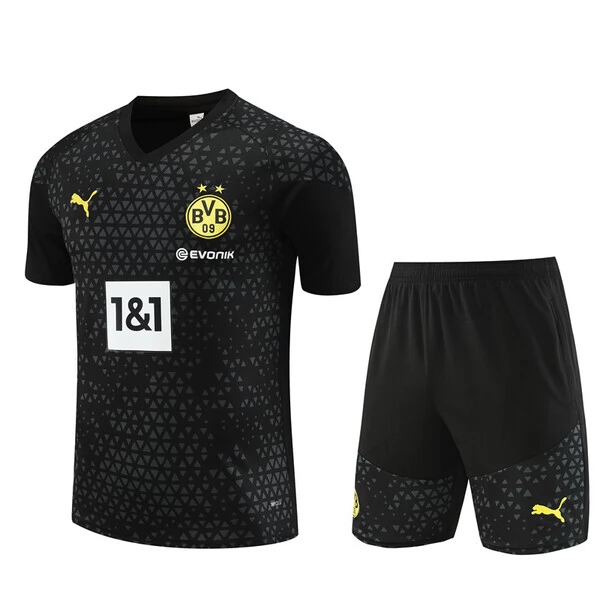 BV Borussia 09 Dortmund Tute Maglia da Allenamento 2023/24 - Nero BV Borussia 09 Dortmund Tute Maglia da Allenamento 2023/24 - Nero