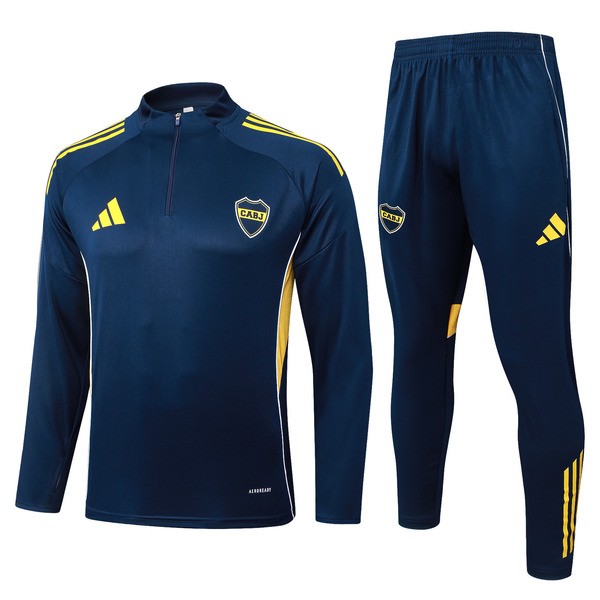 CA Boca Juniors Tuta Felpa da Allenamento 2025/26 - 1-4 Zip Blu CA Boca Juniors Tuta Felpa da Allenamento 2025/26 - 1-4 Zip Blu