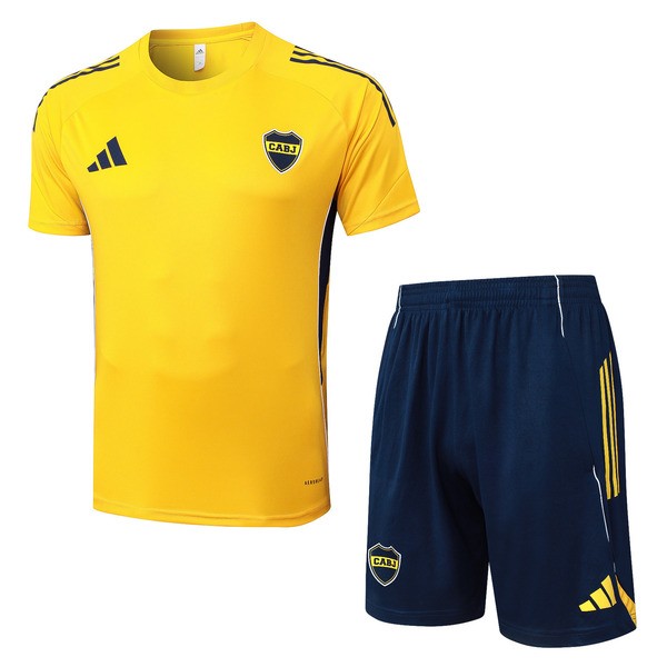 CA Boca Juniors Tuta Maglia da Allenamento 2025/26 - Shorts Giallo CA Boca Juniors Tuta Maglia da Allenamento 2025/26 - Shorts Giallo