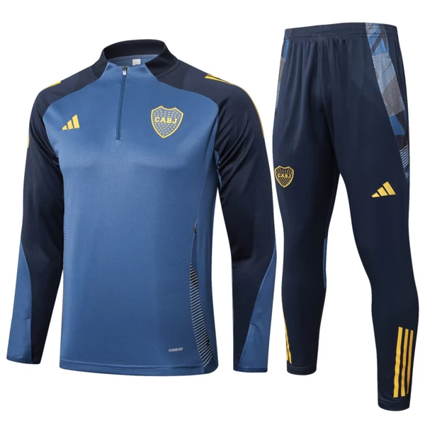 CA Boca Juniors Tute Felpe da Allenamento 2024/25 - 1-4 Zip Blu CA Boca Juniors Tute Felpe da Allenamento 2024/25 - 1-4 Zip Blu