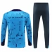 Chelsea Tute Felpe da Allenamento 2024/25 - 1-4 Zip Blu