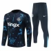 Chelsea Tute Felpe da Allenamento 2024/25 - 1-4 Zip Nero Blu