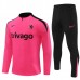 Chelsea Tute Felpe da Allenamento 2024/25 - 1-4 Zip Rosa