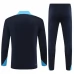 Chelsea Tute Felpe da Allenamento Bambino 2024/25 - 1-4 Zip Nero Blu