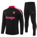 Chelsea Tute Felpe da Allenamento Bambino 2024/25 - 1-4 Zip Nero Rosa