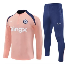Chelsea Tute Felpe da Allenamento Bambino 2025/26 - 1-4 Zip Rosa