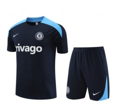 Chelsea Tute Maglia da Allenamento Bambino 2024/25 - Shorts Nero