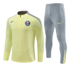 Club América Tute Felpe da Allenamento Bambino 2024/25 - 1-4 Zip Giallo
