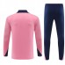 Club Atlético de Madrid Tute Felpe da Allenamento Bambino 2024/25 - 1-4 Zip Rosa