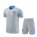 Club Atlético de Madrid Tute Maglia da Allenamento 2024/25 - Shorts Grigio