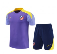 Club Atlético de Madrid Tute Maglia da Allenamento Bambino 2025/26 - Shorts Viola