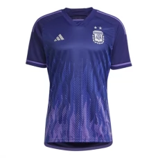 Coppa del mondo 2022 Maglia Argentina Divisa Trasferta
