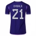 Coppa del mondo 2022 Maglia Argentina Dybala 21 Divisa Trasferta