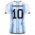 Coppa del mondo 2022 Maglia Argentina Maradona 10 Divisa Prima