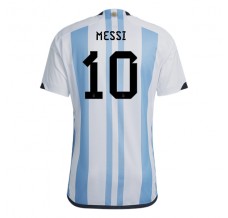 Coppa del mondo 2022 Maglia Argentina Messi 10 Divisa Prima