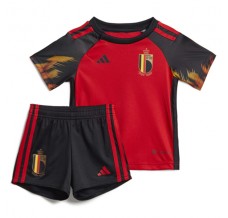 Coppa del mondo 2022 Maglia Belgio Bambino Divisa Prima