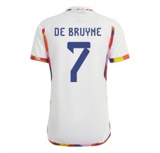 Coppa del mondo 2022 Maglia Belgio De Bruyne 7 Divisa Trasferta